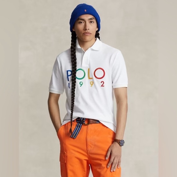 NWT Polo Ralph Lauren Classic Fit Polo 1992 Mesh Polo Shirt - Picture 2 of 9